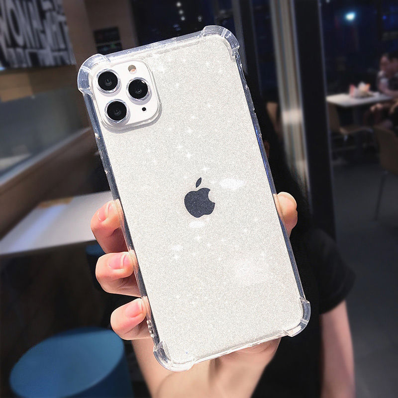 Clear Glitter iPhone 12 Pro Max Cases