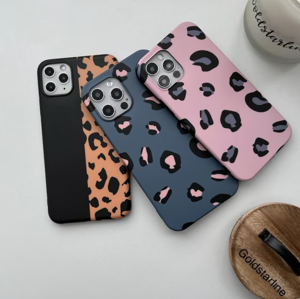 Leopard Print iPhone 14 Pro Max case