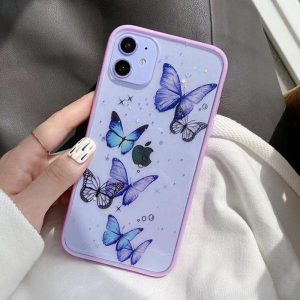 Sparkle Butterfly iPhone 12 Case