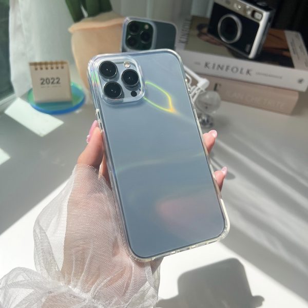Iridescent Holographic iPhone 13 Pro Max Case