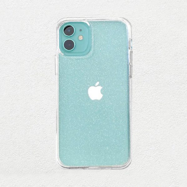 Glitter Protective Clear iPhone 12 Case