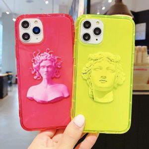 Neon Statue iPhone Case - FinishifyStore