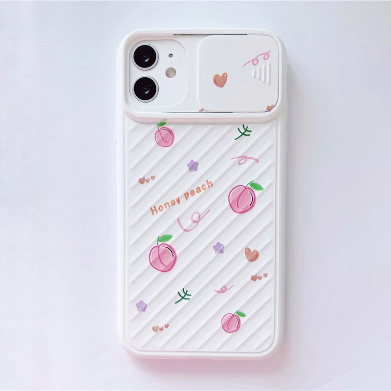 Peach & Strawberry iPhone 12 Case - FinishifyStore