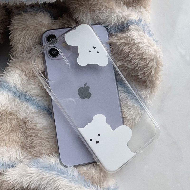 White Teddy Bears iPhone 13 Case
