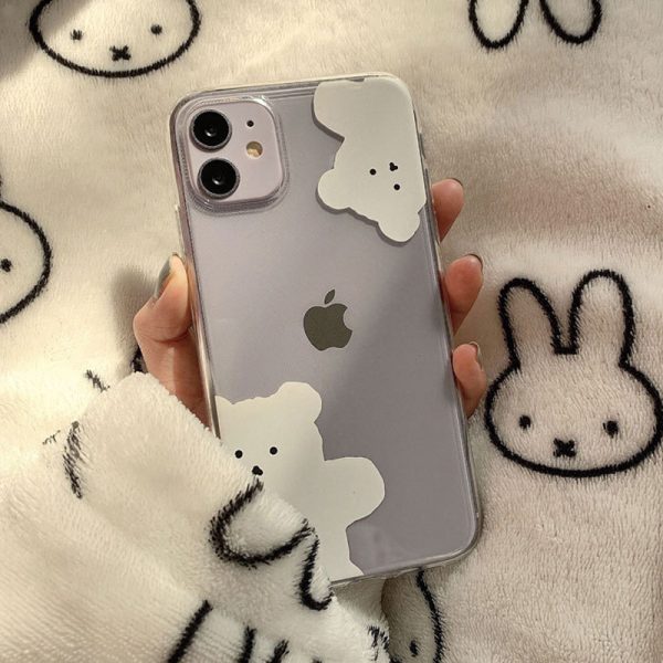 White Teddy Bears iPhone 12 Case