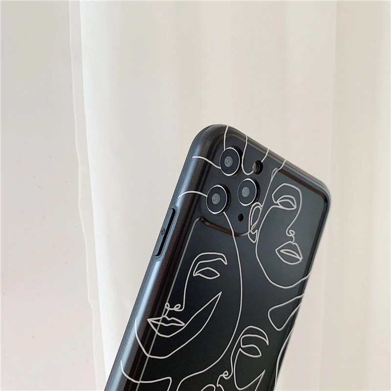 line art phone cases for iPhone