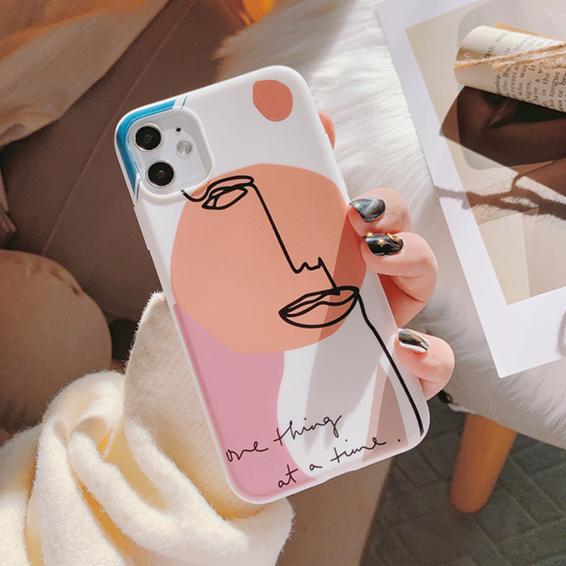 Abstract Face iPhone Case - FinishifyStore