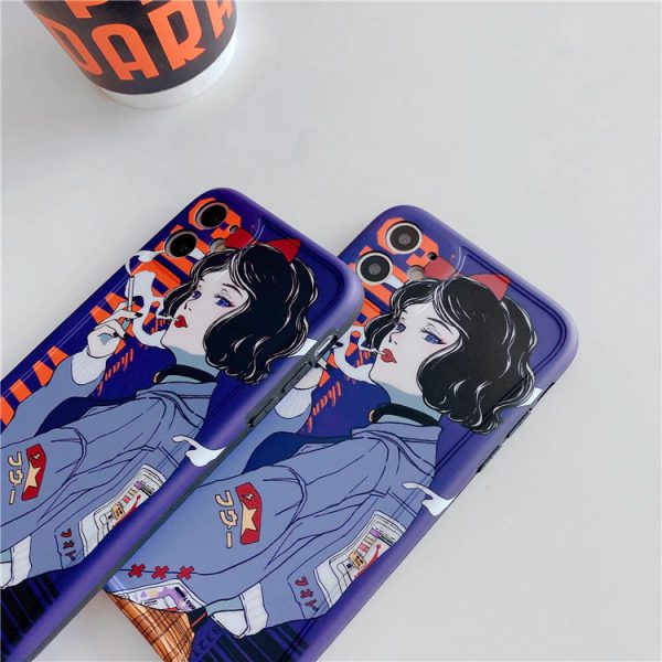 Anime Girl iPhone Xr Case