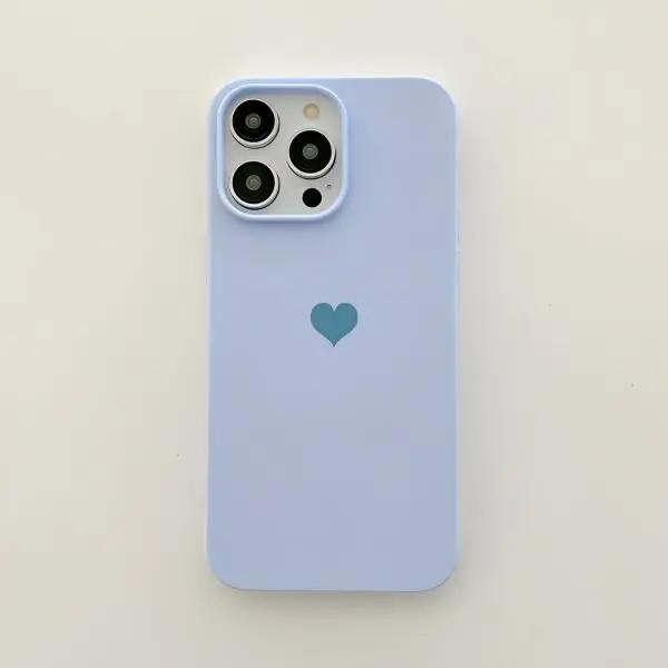 Blue Heart iPhone 14 Pro Max Case
