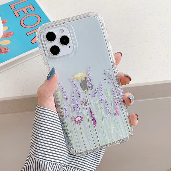 Clear Lavender iPhone 12 Pro Max Case
