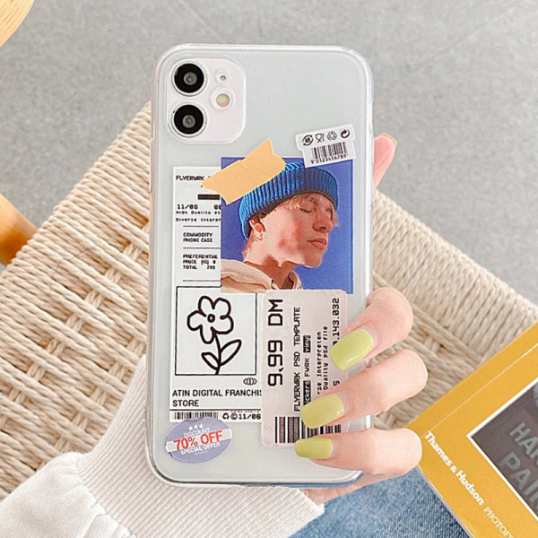 Out of Think Sticker iPhone 11 Case - FinishifyStore