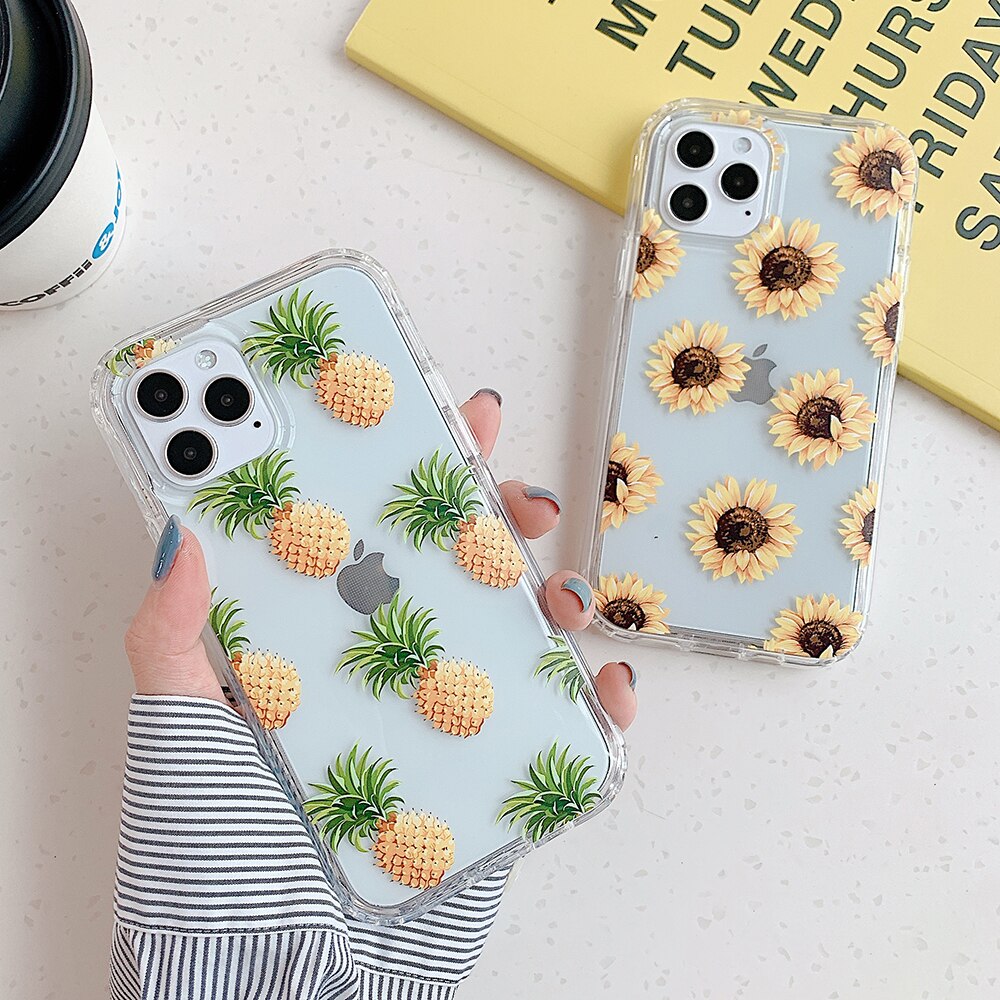 Pineapple & Sunflower iPhone 11 Pro Max Case - FinishifyStore