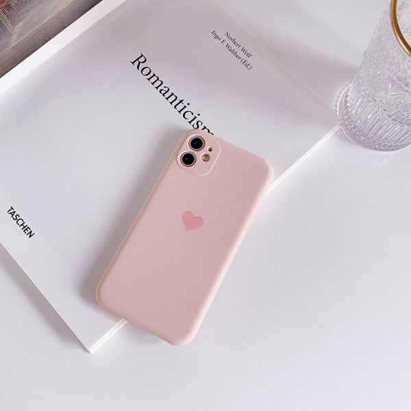 Pink Heart Emoji iPhone Case - FinishifyStore