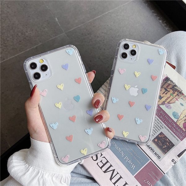 Colorful Hearts iPhone Case | FinishifyStore