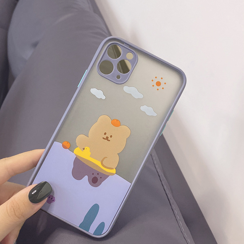 Bear In The Pool iPhone 11 Pro Max Case - FinishifyStore