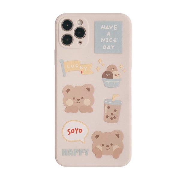 Brown Bear Kawaii iPhone 11 Pro Max Case