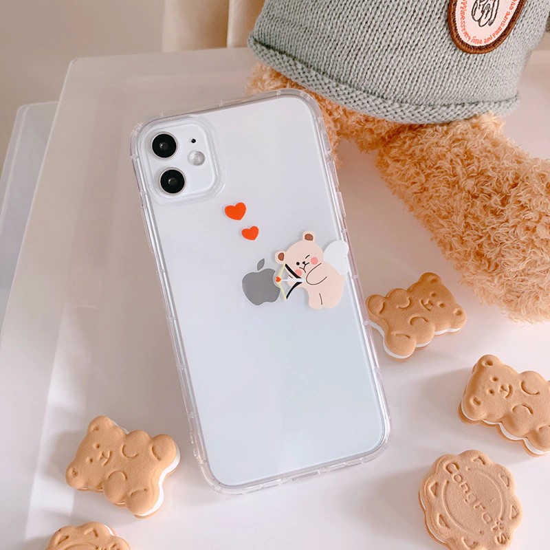 Clear Bear iPhone Case | FinishifyStore