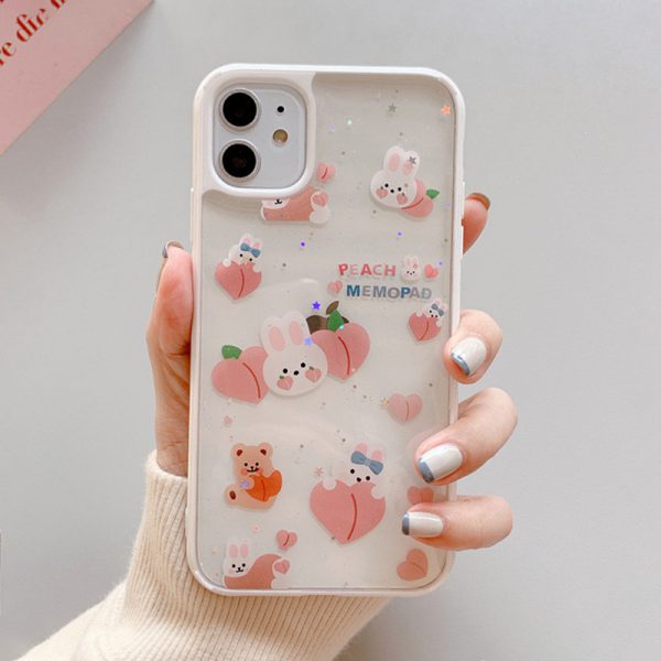 Glitter Kawaii iPhone Case - FinishifyStore