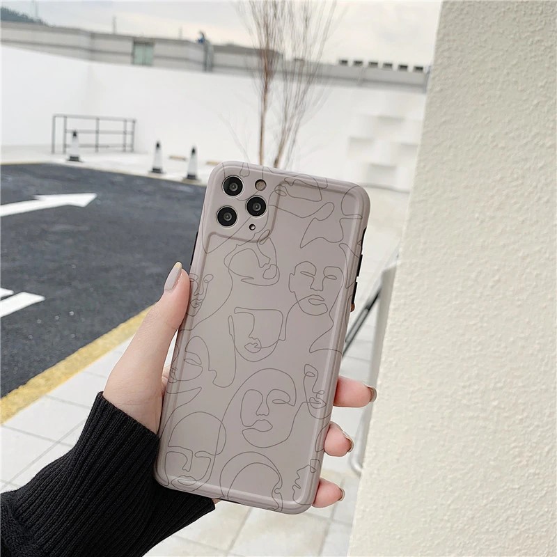Line Art iPhone 12 Case - FinishifyStore