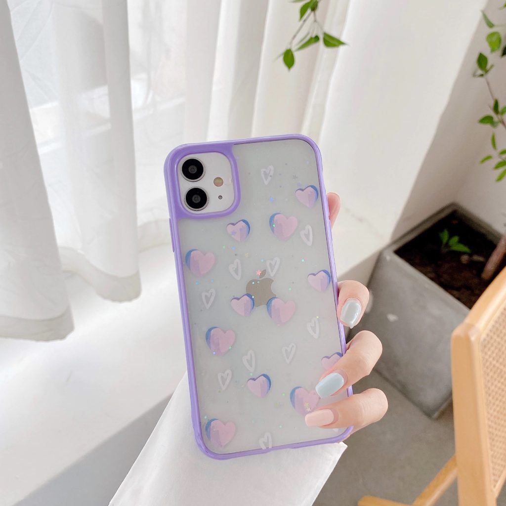 Purple Heart iPhone Case | FinishifyStore