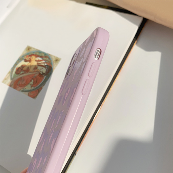 Purple Leopard iPhone 13 Case