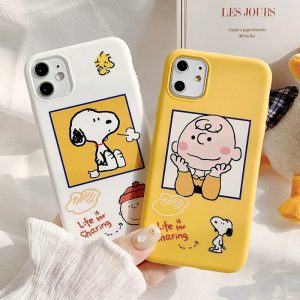 Snoopy & Charlie iPhone Case - FinishifyStore