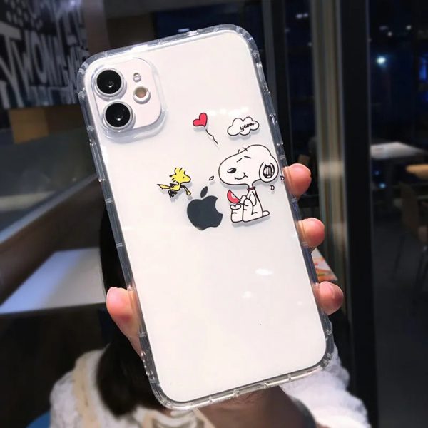Snoopy Is Playing iPhone 13 Case
