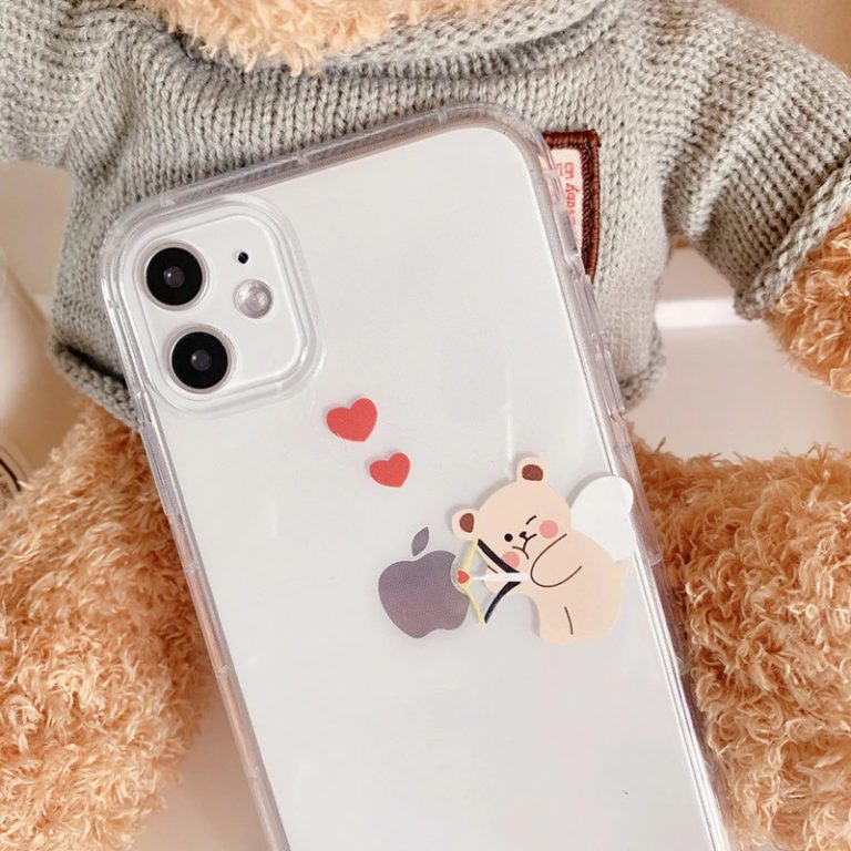 Clear Bear iPhone Case | FinishifyStore