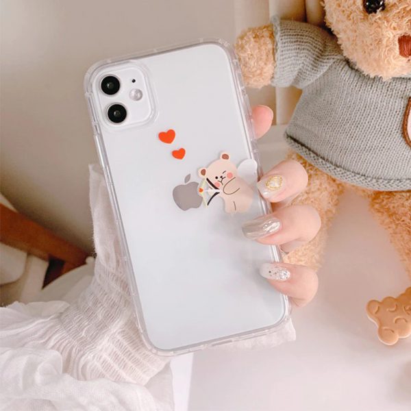 Clear Bear iPhone Case | FinishifyStore