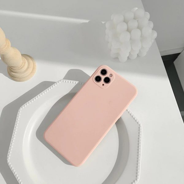 Pastel Pink Color iPhone Case - FinishifyStore