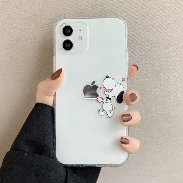 Snoopy Mood Clear Case - FinishifyStore