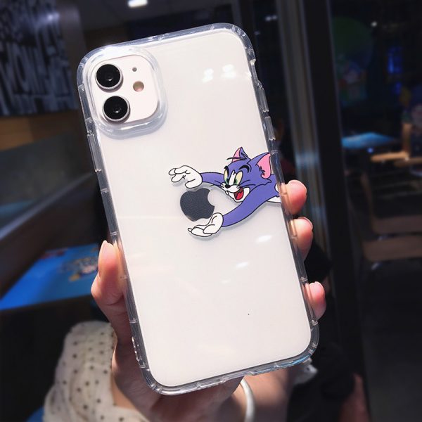 Tom And Jerry Print iPhone 12 Case - FinishifyStore