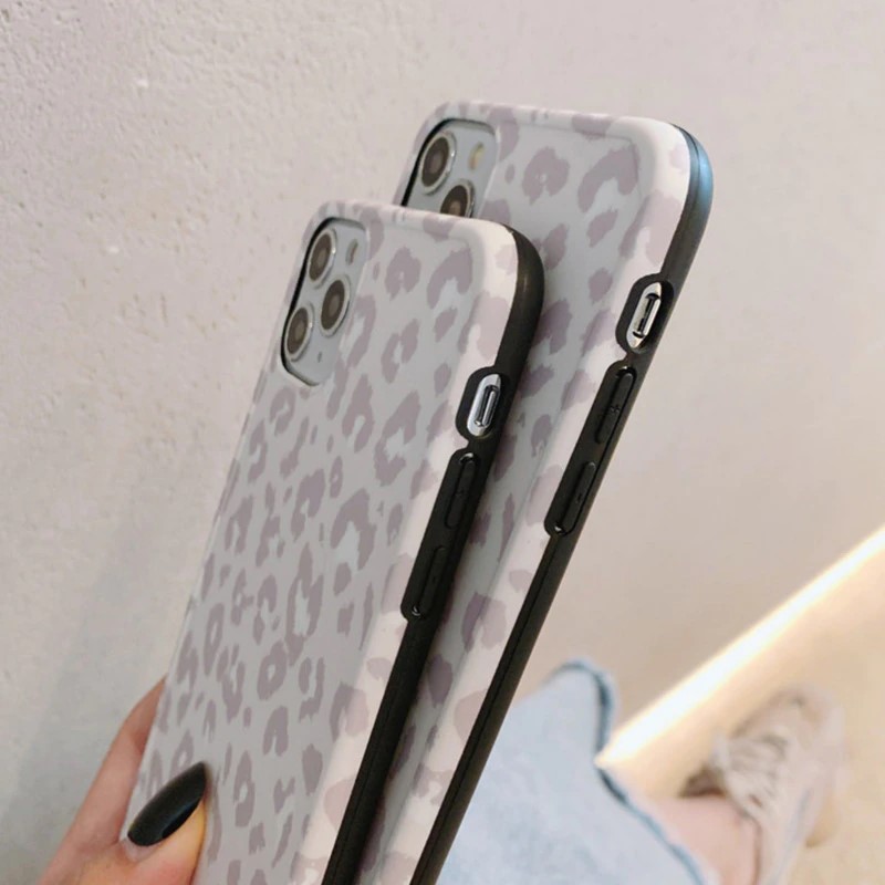White Leopard iPhone 13 Pro Max Case