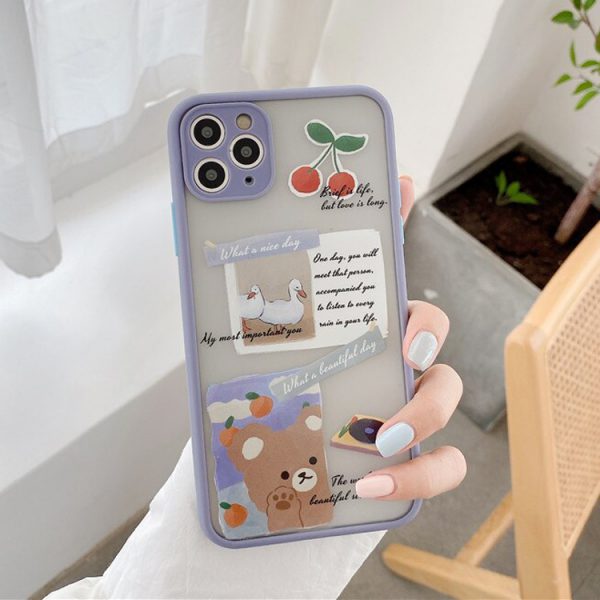 Kawaii Stickers iPhone 11 Pro Max Case - finishifystore