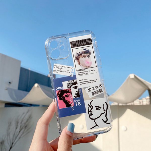 Pieces of Sticker iPhone Case | FinishifyStore