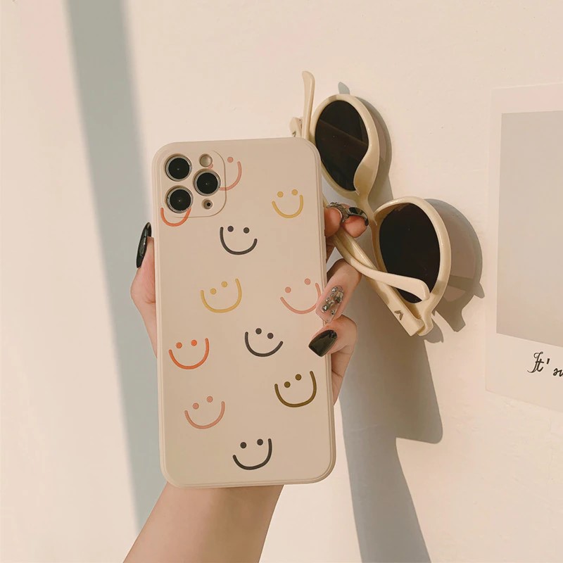 smiley face iPhone 12 Case - finishifystore