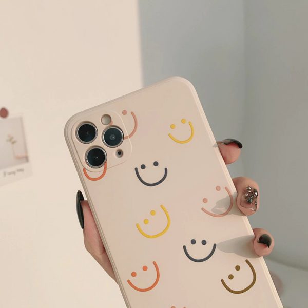 smiley face iPhone 12 Case - finishifystore