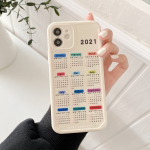 2021 Calendar iPhone Case - FinishifyStore