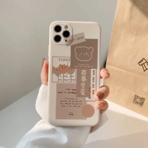 Brown Kawaii iPhone 11 Pro Max Case