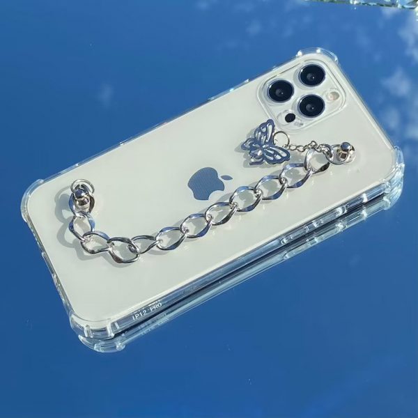 Butterfly Chain iPhone 13 Pro Max Case - FinishifyStore