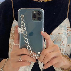 Butterfly Chain iPhone 12 Pro Max Case - FinishifyStore