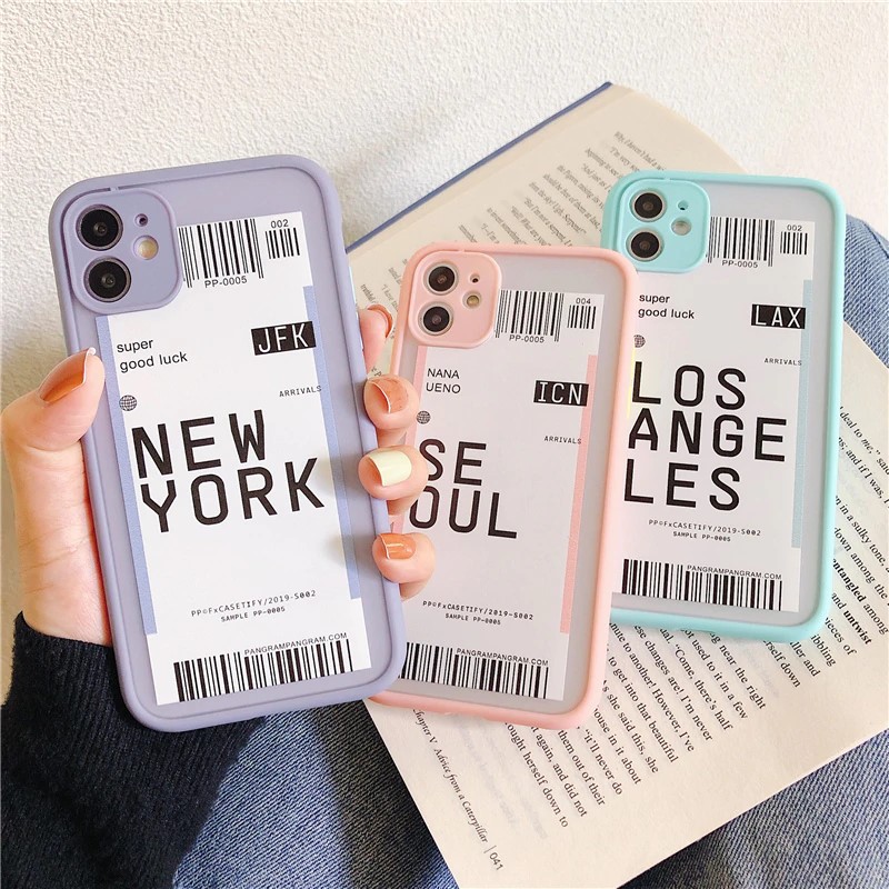 Cute Label Protective iPhone Case | FINISHIFY