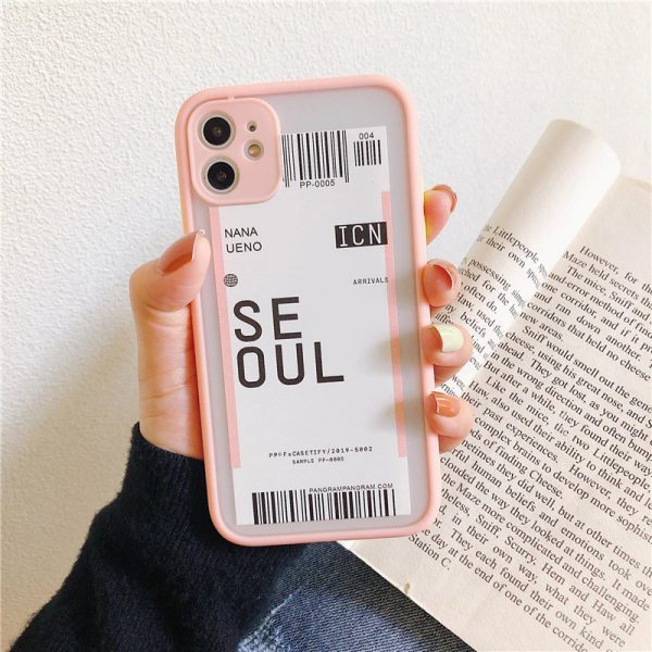 Cute Label Protective iPhone Case | FINISHIFY