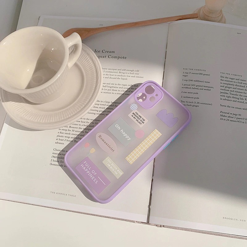 Cute Purple Shockproof iPhone Case | FINISHIFY