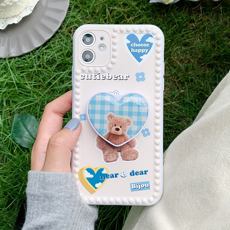Cutie Bear Case With Phone Holder - FinishifyStore