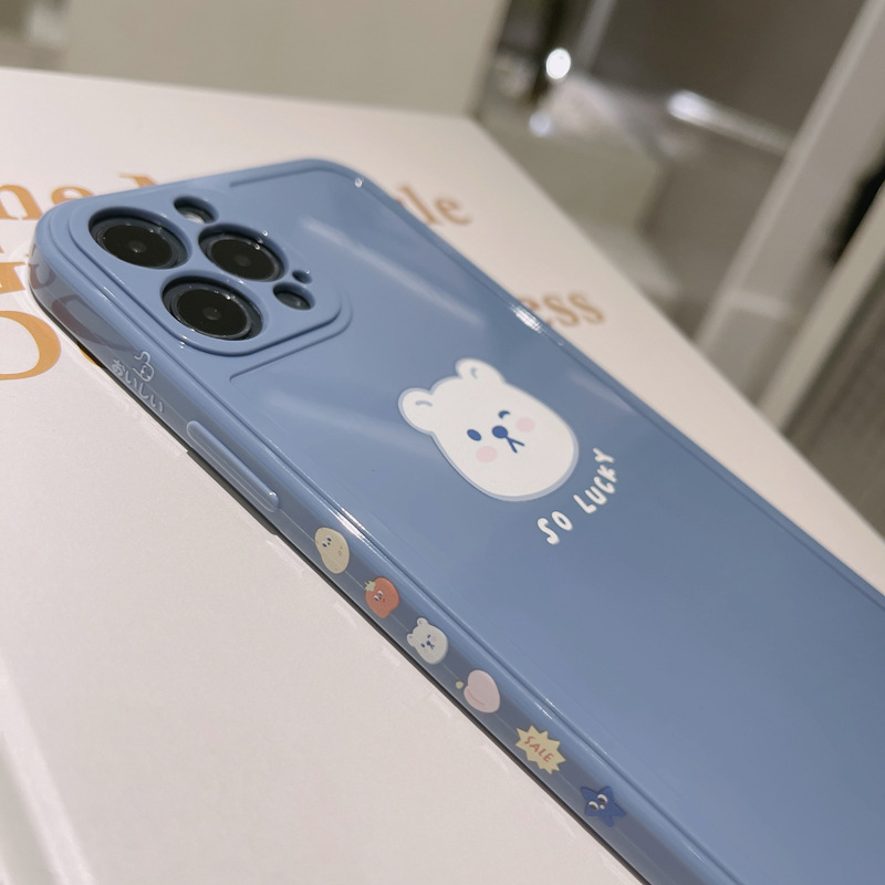 Lucky Bear Kawaii iPhone 11 Pro Max Case