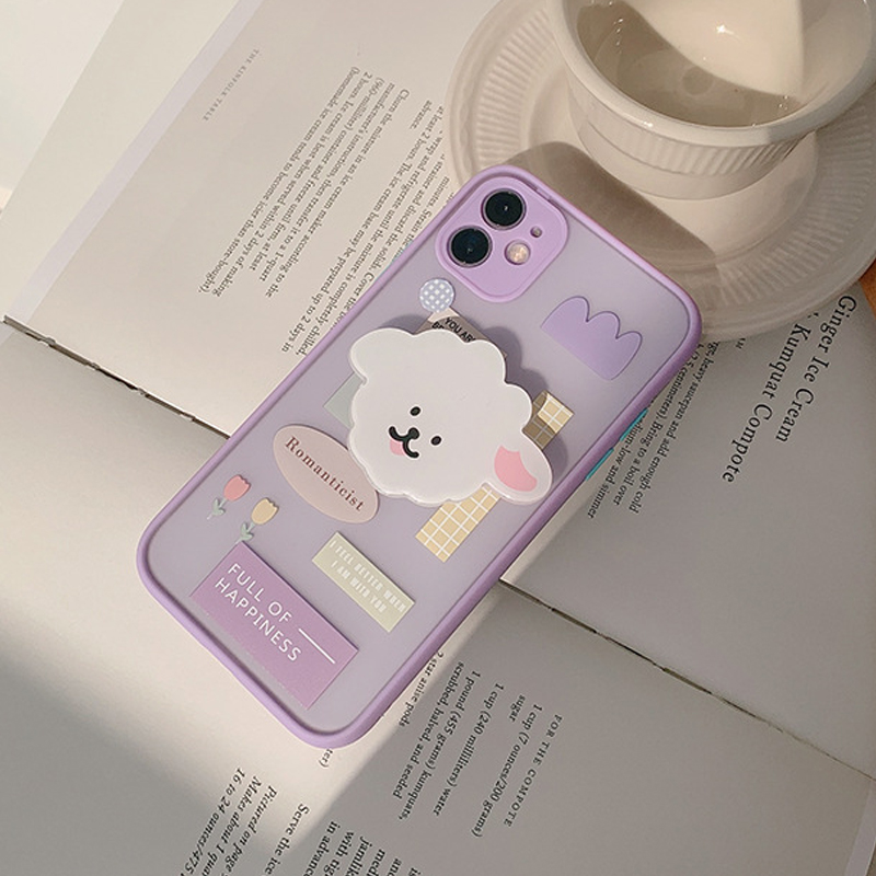 Matte Purple iPhone 12 Case