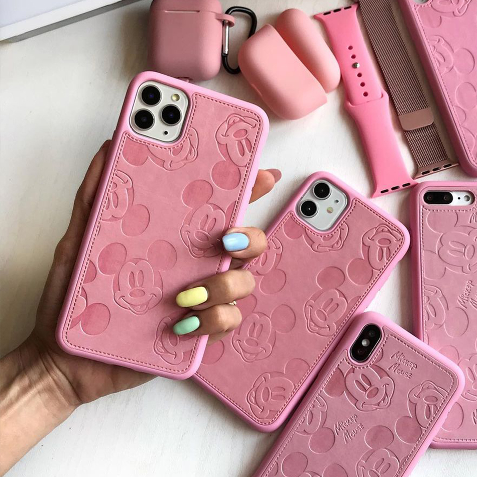 Mickey Mouse Pink Case - FinishifyStore