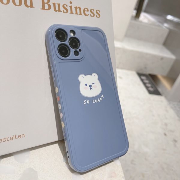 Polar Bear Kawaii iPhone 13 Pro Max Case