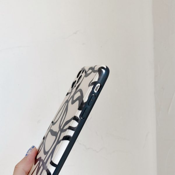 Abstract Line Art iPhone Case